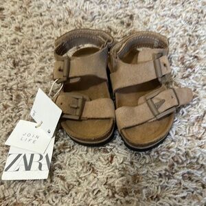 Zara Kids Tan Sandals